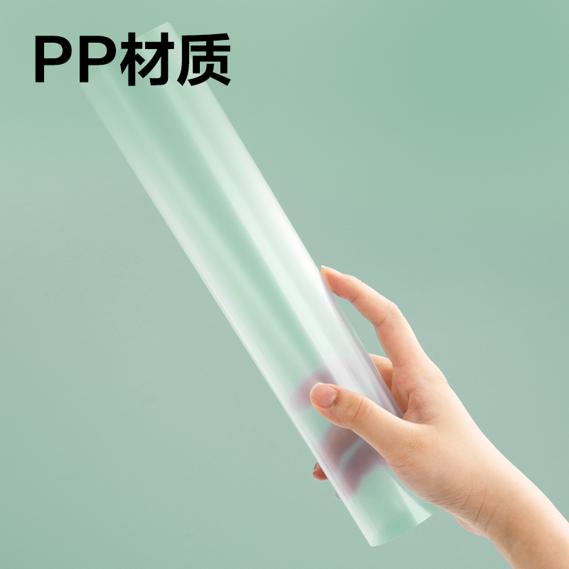 得力5538_6mm果凍晴天水滴抽桿夾(混)(個)
