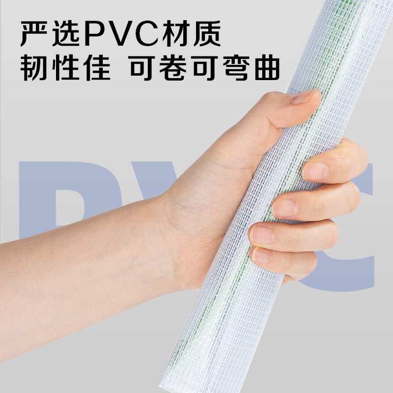 得力5591_A5_PVC透明網(wǎng)格拉鏈袋(混)(個(gè))