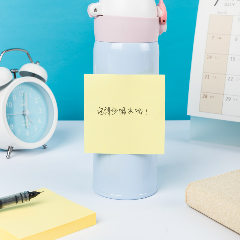 得力9052宜優(yōu)記事貼76*76mm100張(黃)(袋)