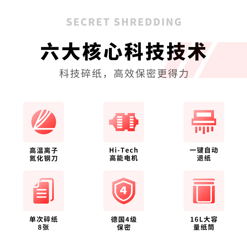 得力9911碎紙機(jī)(白)(臺(tái))