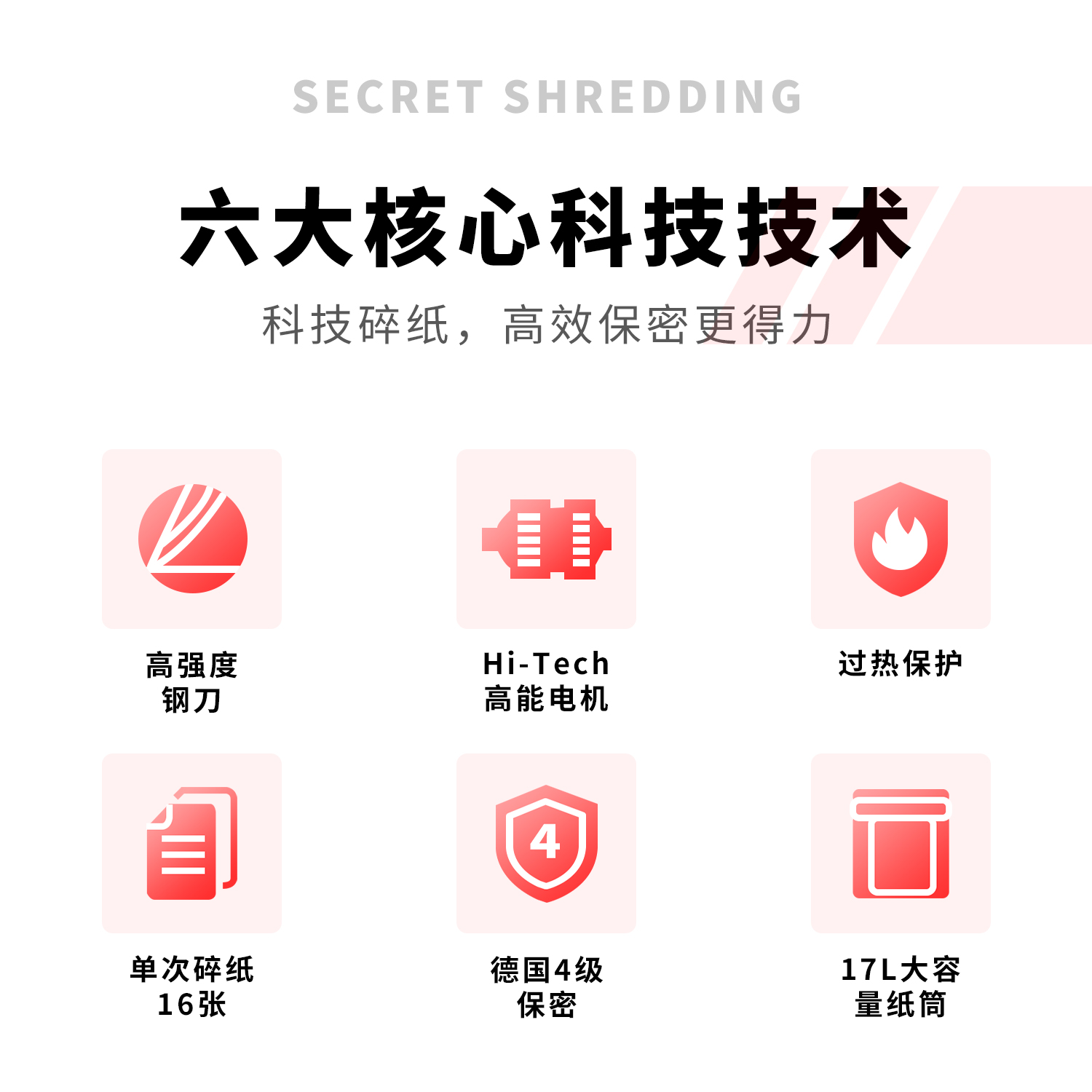 得力33186碎紙機(jī)(黑色)