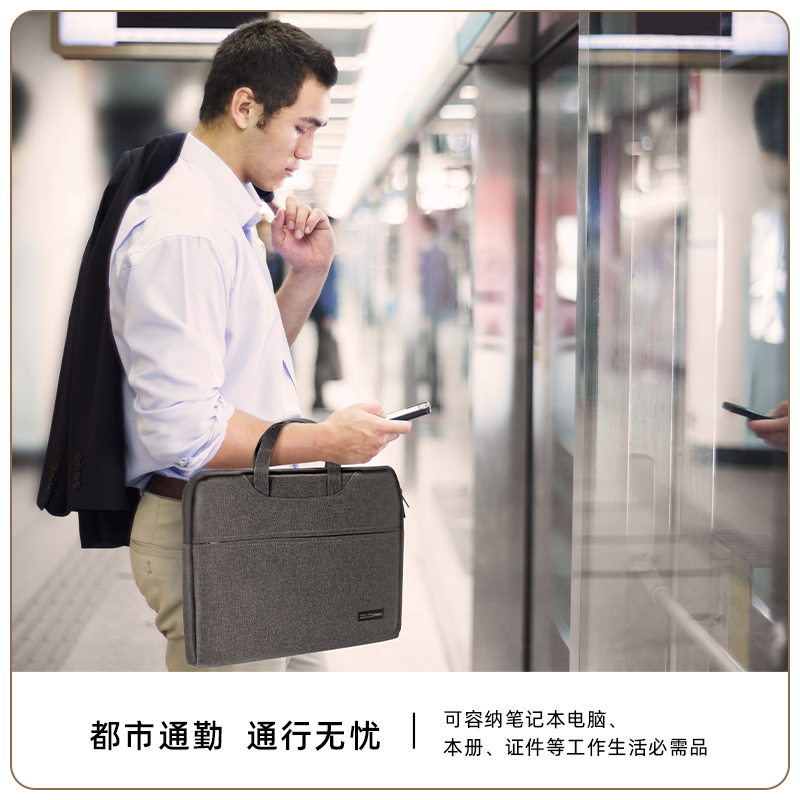 得力5590經(jīng)典公文包(灰)(個(gè))