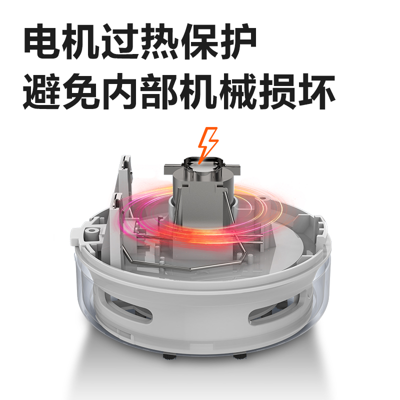 得力18883桌面清潔器電池款(白色)(只)