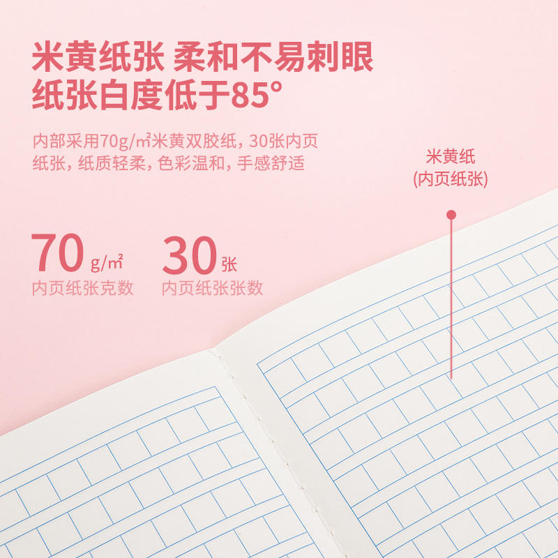 得力FA530縫線本(方格)