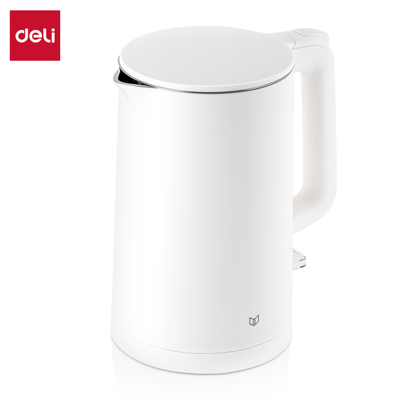 得力85604電熱水壺（1.7L）(白)