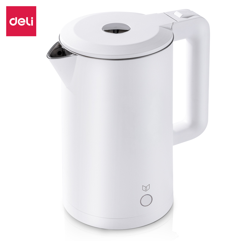 得力85605電水壺-1.8L(白)(臺)