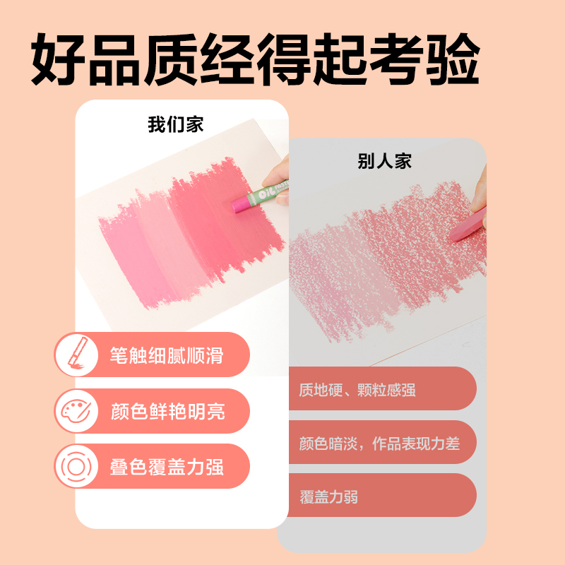得力72086_12色重彩油畫棒(混)