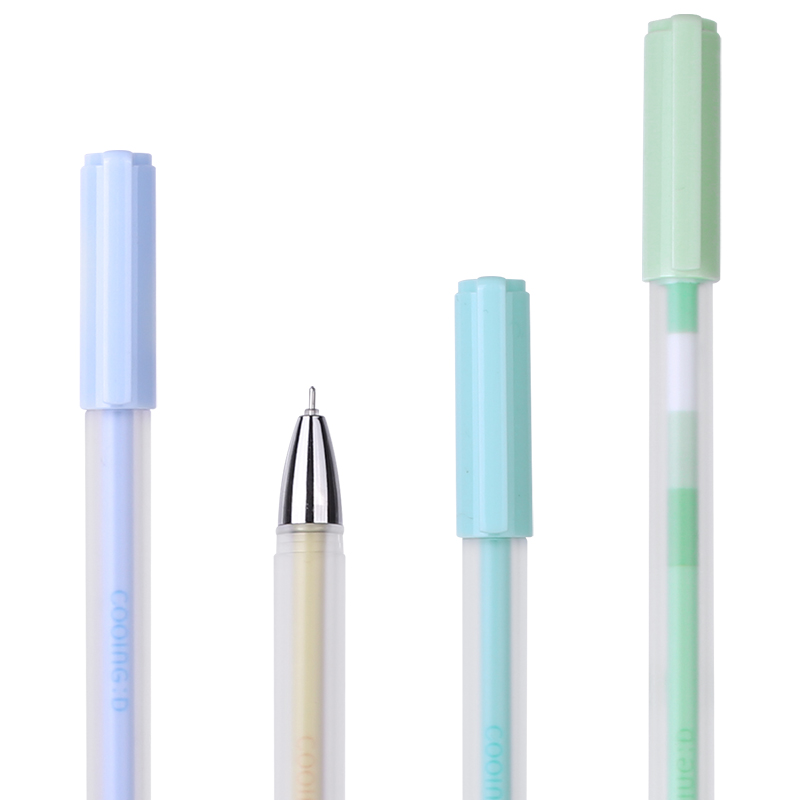 得力A253中性筆0.5mm全針管(黑)