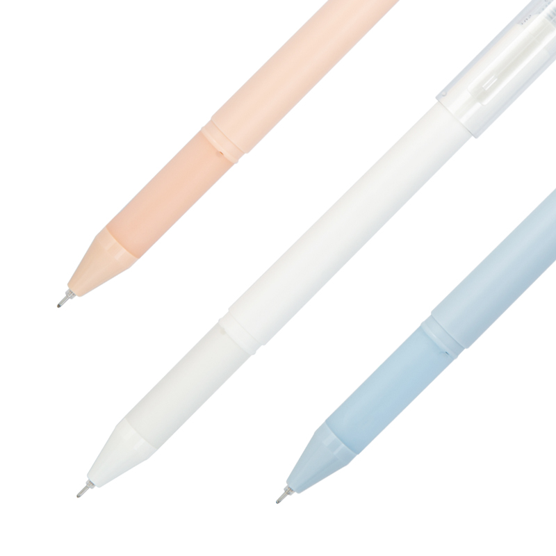 得力A03中性筆0.5mm全針管(黑)