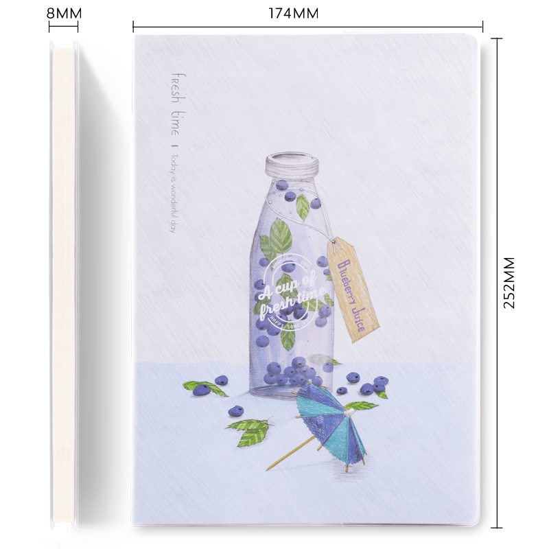 得力T1680膠套本(下午茶)
