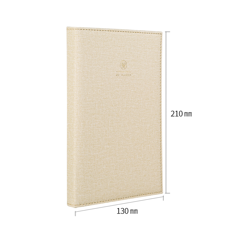 得力SZ602學(xué)生手賬-專業(yè)款-210mm*130mm/144張(白)