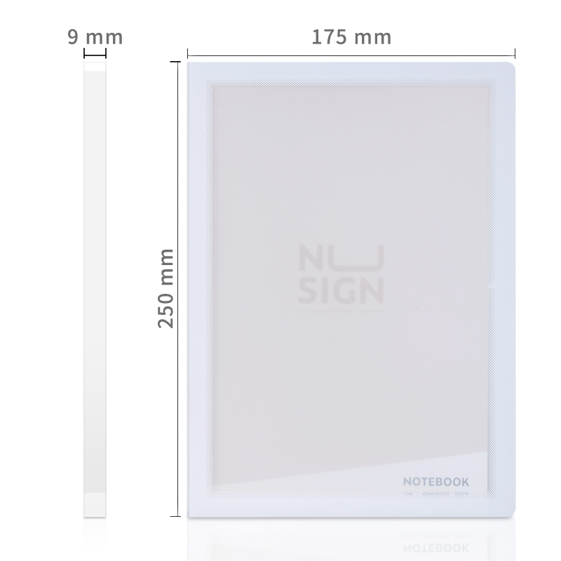 紐賽NS248_PP殼辦公軟抄本-16k-250mm*175mm-80張(淺灰)