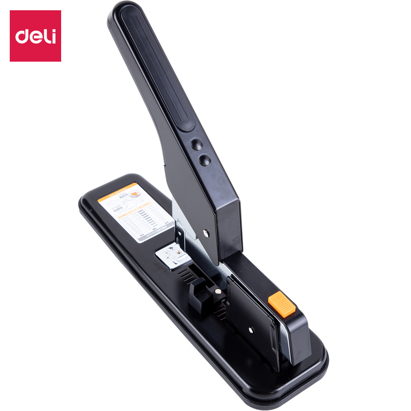 得力0399重型訂書機(黑)