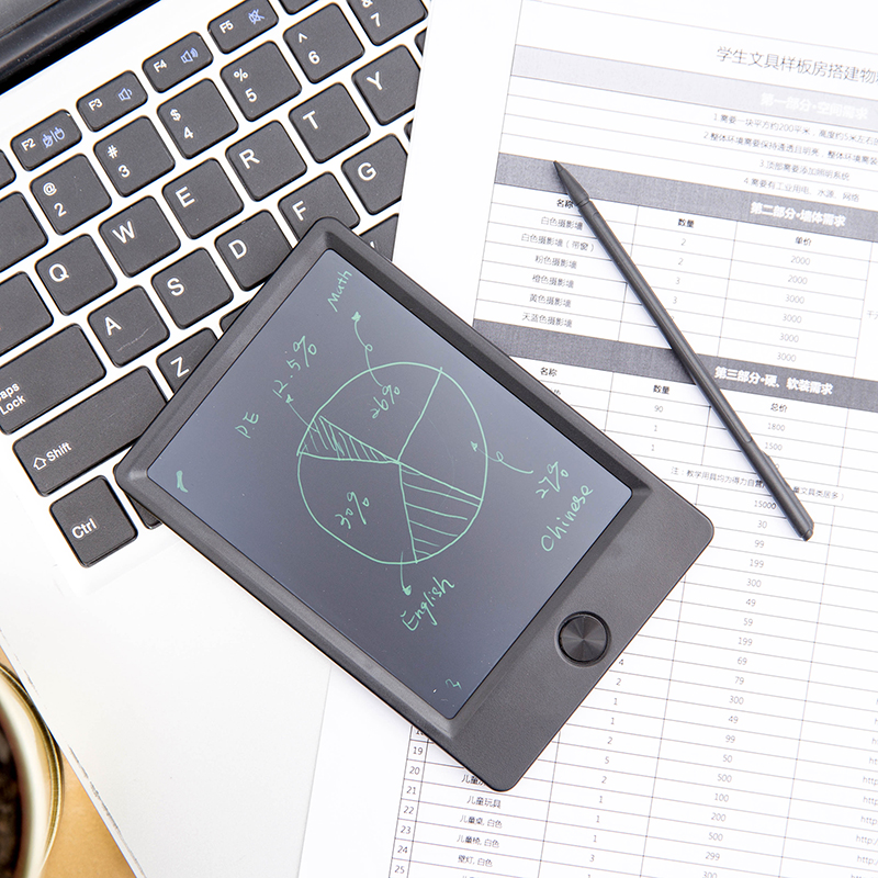 得力51003液晶電子手寫(xiě)板(黑)