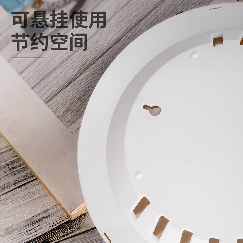 得力9017室內(nèi)溫濕度計(白色)