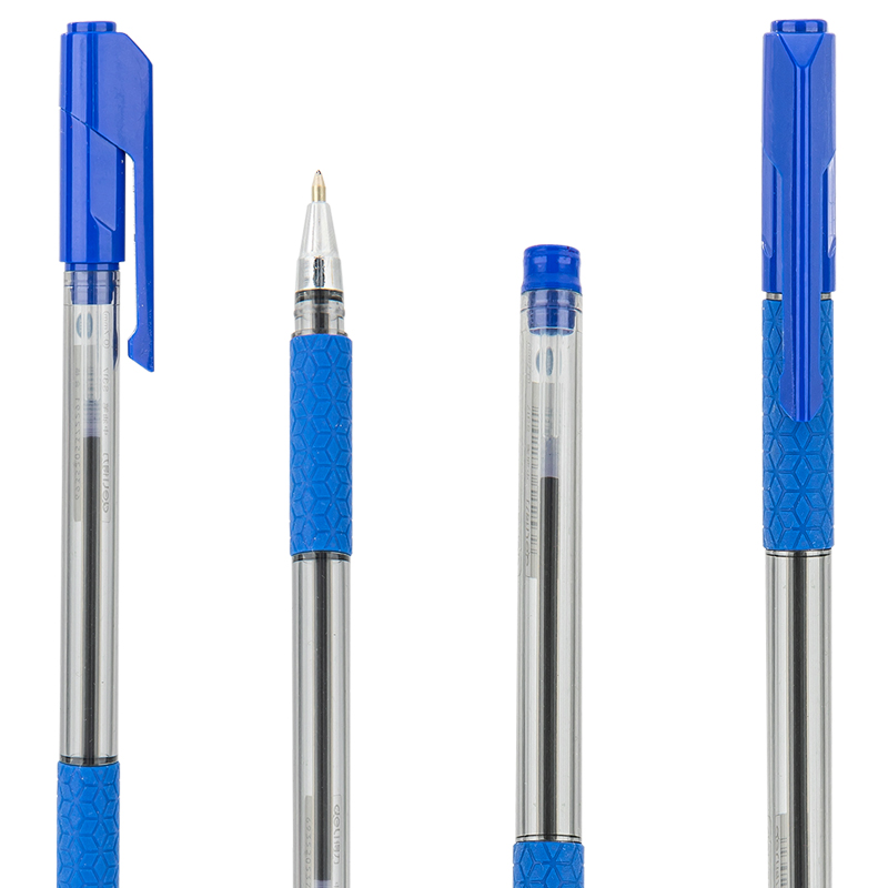 得力S317中油筆0.7mm子彈頭(藍)