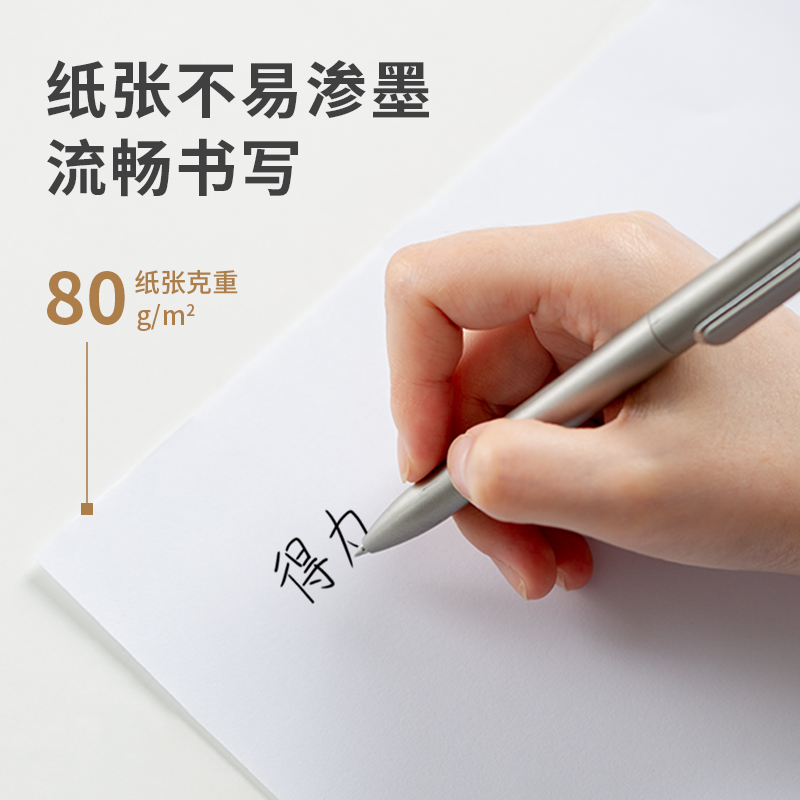 得力ZF215亞丁海復(fù)印紙A4-80g-5包(混)(包)