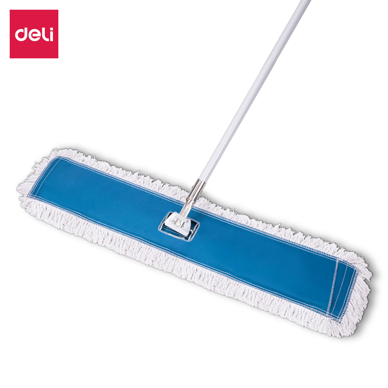得力LQ135-塵推（90cm）(藍色)(1套)