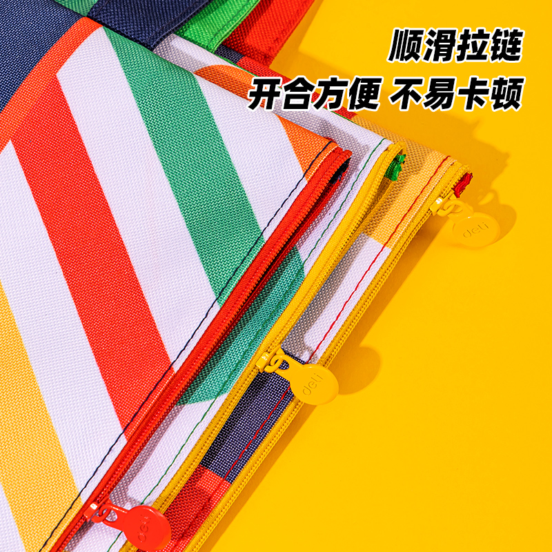 得力BA134動(dòng)物俱樂部卡通拉鏈袋(混)(個(gè))