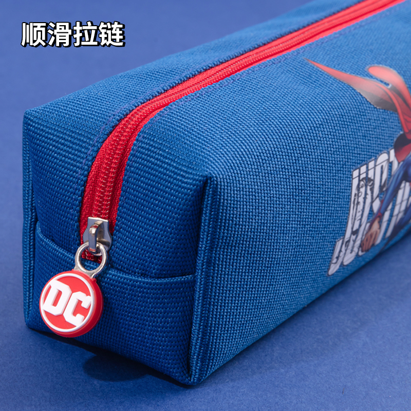 得力BC148正義聯(lián)盟小方包多用途筆袋(紅)(個(gè))