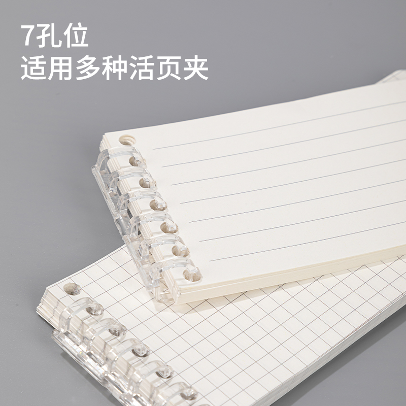 得力N7580活頁(yè)替芯(空白)(本)