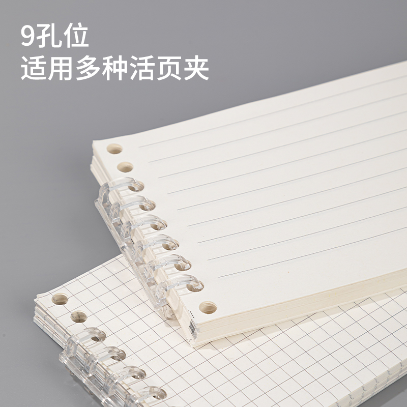 得力N4880活頁(yè)替芯(空白)(本)