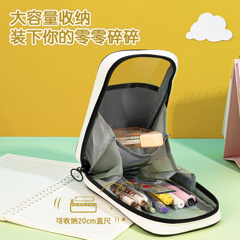 得力BC175開心農(nóng)場風(fēng)琴式多用途筆袋(混)(個)