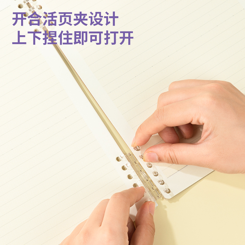 得力PHB550專利護(hù)眼活頁本(專利護(hù)眼)(本)