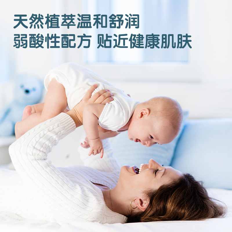 得力LQ107嬰兒手口濕巾(白色)(8包/提)