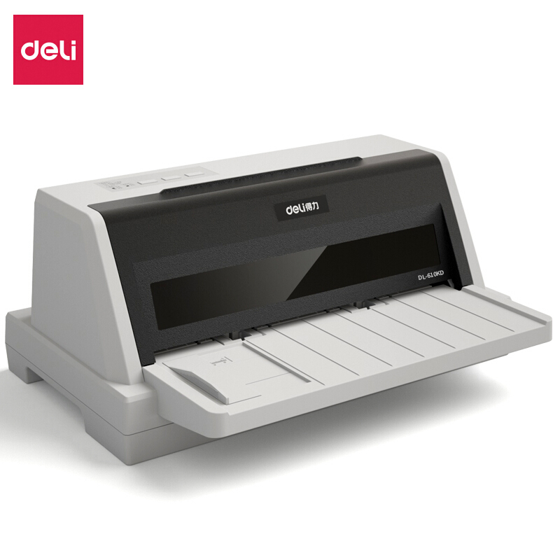 得力DL-610KD針式打印機(白灰)(PCS=CAR)