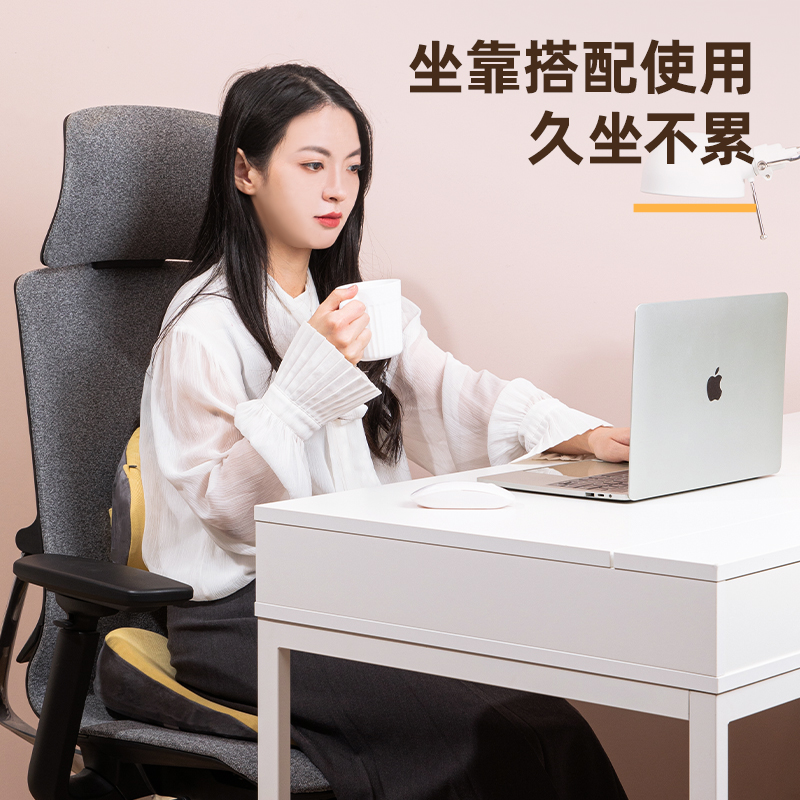 得力LE801-靠墊(黃色)(1個(gè)裝)