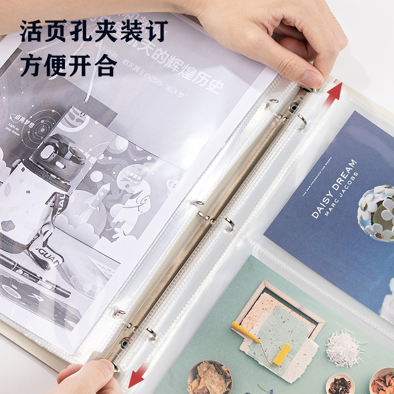 得力PQ604因為遇見你收納冊(混)(個)