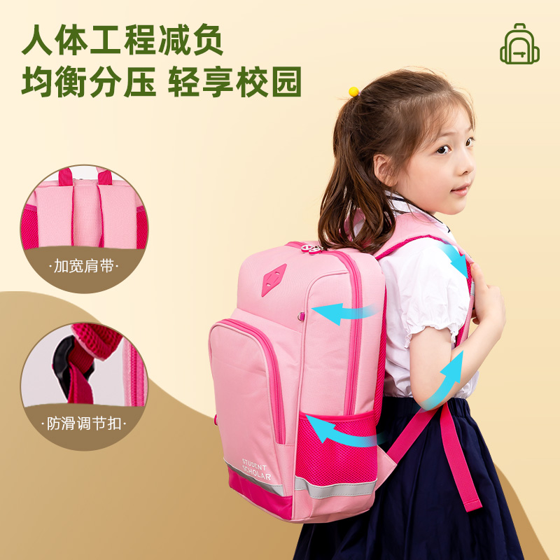 得力BB114超低價簡約2210系列藍(lán)學(xué)生書包(藍(lán))(個)