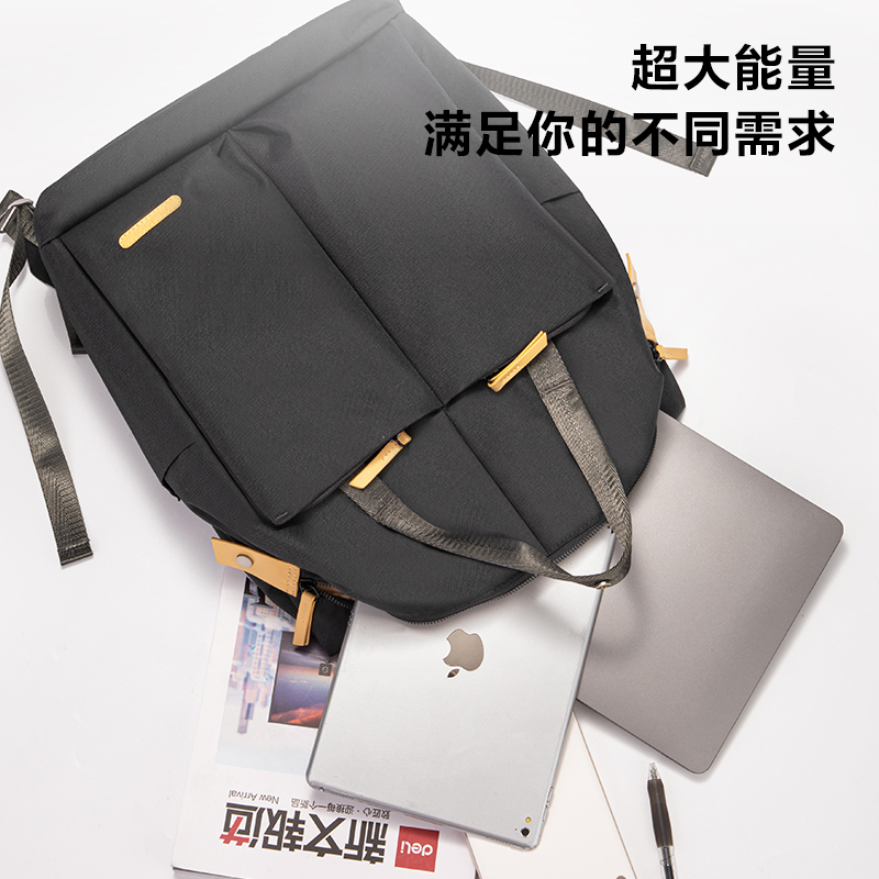 紐賽NS413 POUCHIO系列時尚通勤系列雙肩包(綠)(個)