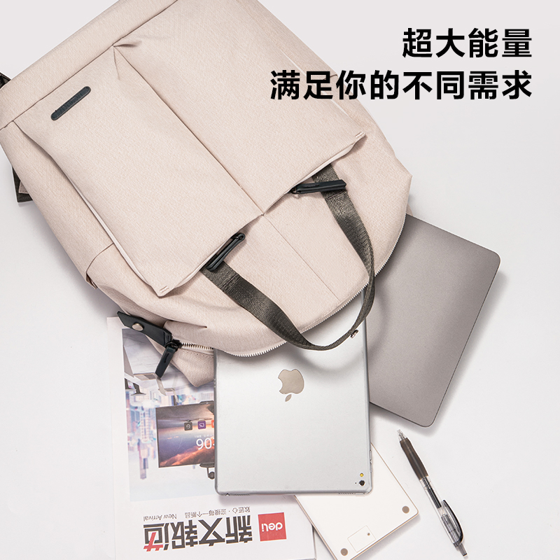 紐賽NS413 POUCHIO系列時尚通勤系列雙肩包淺灰(淺灰)(個)