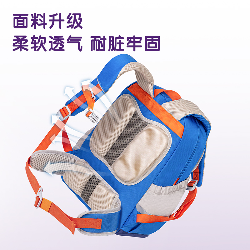 得力BB105夢(mèng)樂(lè)款簡(jiǎn)約2210系列紅學(xué)生書(shū)包(紅)(個(gè))