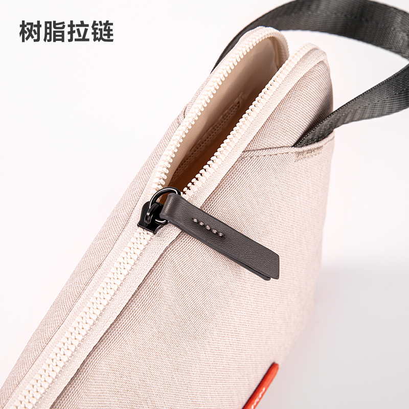 得力NS432 POUCHIO系列時(shí)尚簡(jiǎn)約收納包(淺灰)(個(gè))