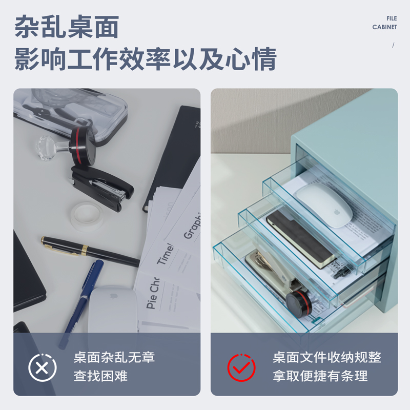 得力PB101文件柜(藍(lán)色)(個)