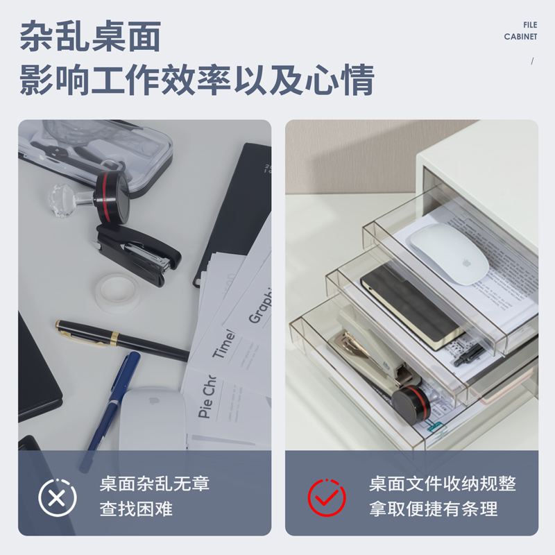 得力PB101文件柜(白色)(個)