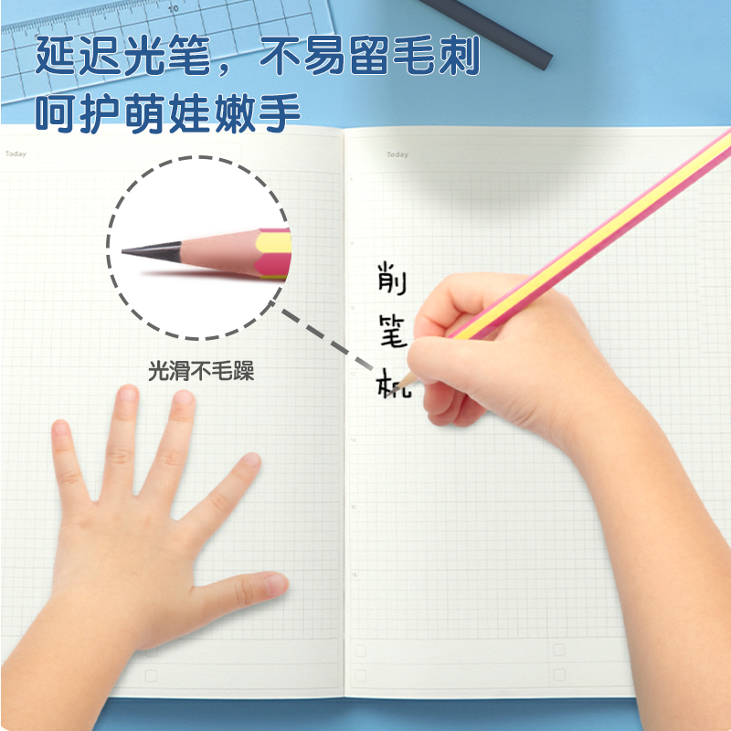 得力VA8-1全自動(dòng)削筆機(jī)萌咿款(藍(lán)色)(個(gè))