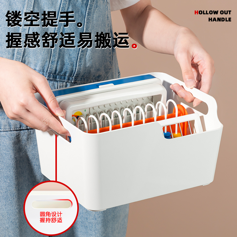 得力PK107收納盒(小)(透明)(個(gè))