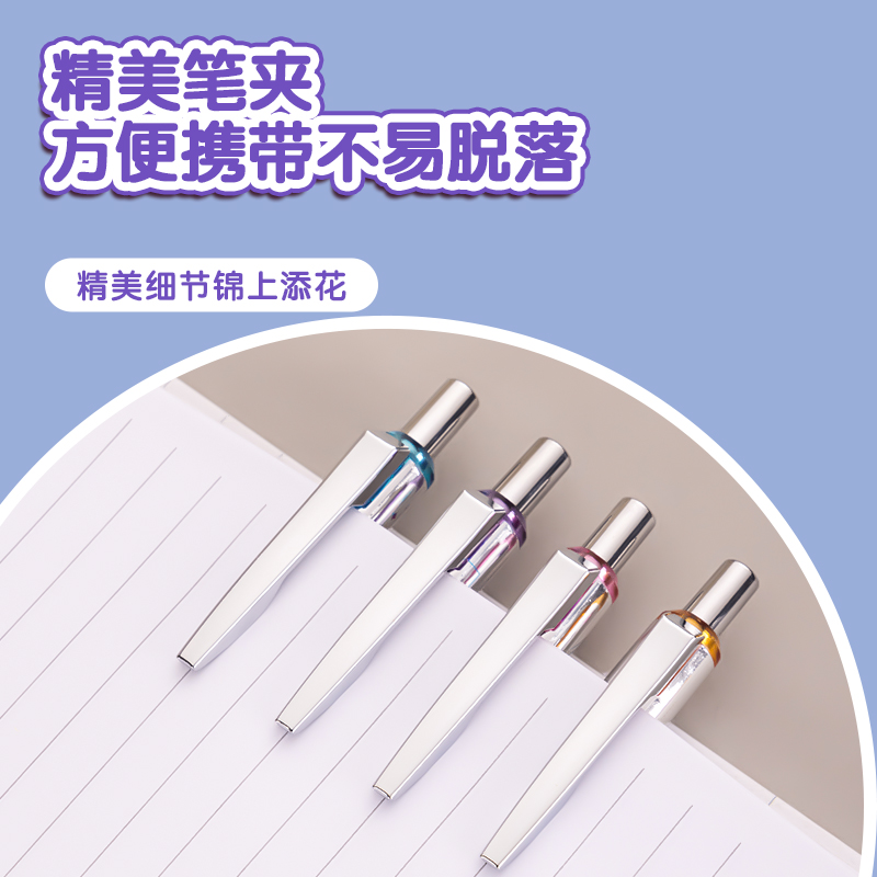 得力SA154元宇宙學(xué)生中性筆0.38mmST筆頭(黑色)(盒)