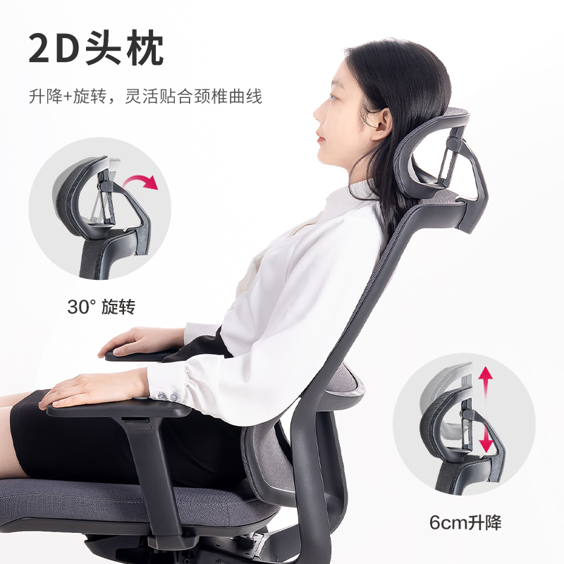 得力普樂士CDSJ02主管椅(黑)(把)