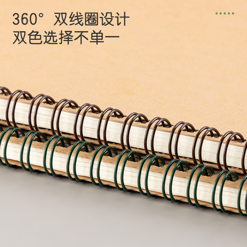 得力LA460-02螺旋本(橫線)(本)
