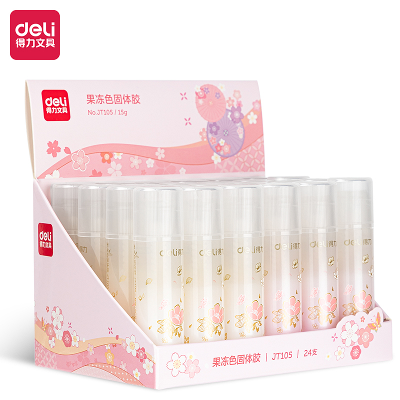 得力JT105光櫻下固體膠(混)(15g/支)