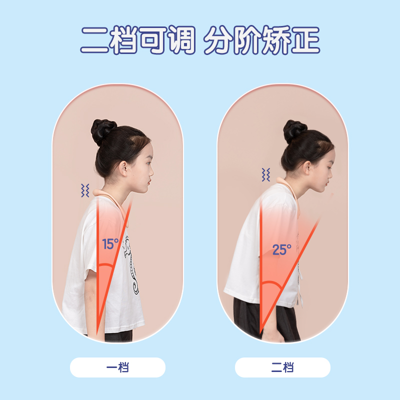 得力YX114智能矯姿器(粉)(盒)