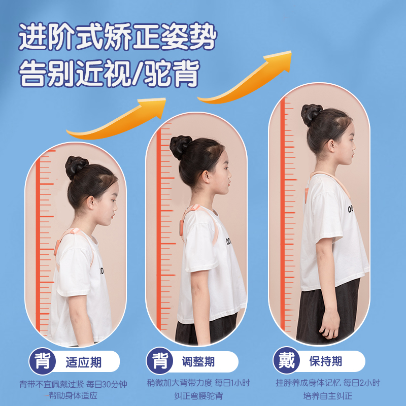 得力YX115智能矯姿器兩用款(粉)(盒)