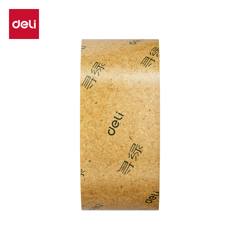 得力30291纖維素膜壓敏膠粘帶45mm*30y*50μm(透明)(1卷/筒)