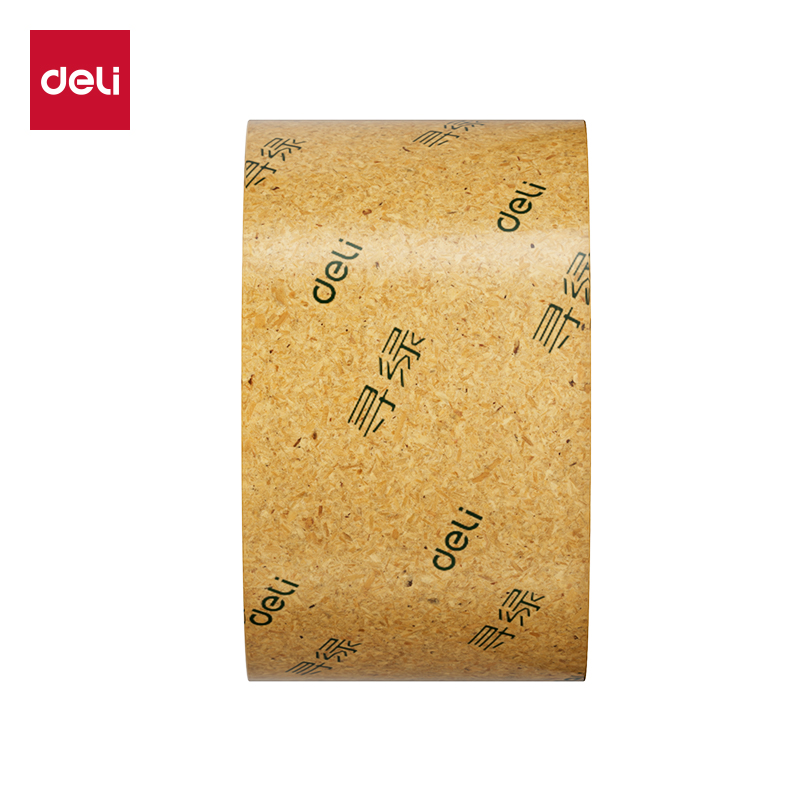 得力30293纖維素膜壓敏膠粘帶60mm*60y*50μm(透明)(1卷/筒)