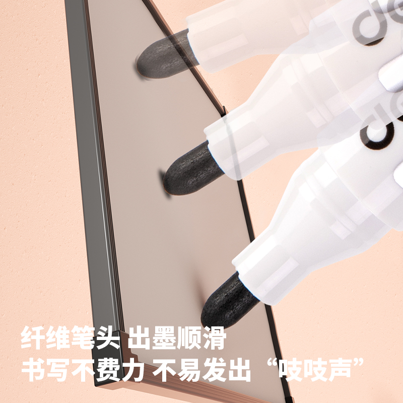 得力Sk108-10混色裝白板筆(混)(盒)